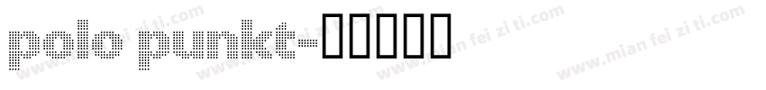 Polo Punkt字体转换